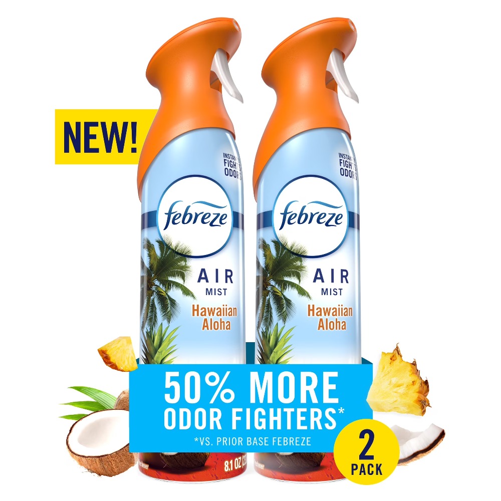 Home Bathroom Carpet - Air Mist Luchtverfrisser Spray, Hawaiiaanse Aloha