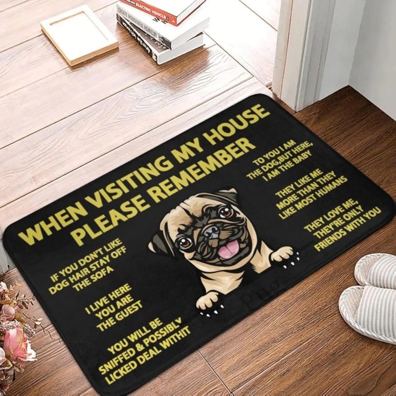 Bathroom Home Visit - Huisdierdeurmat bij het bezoeken van mijn