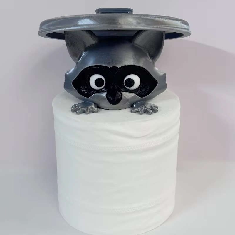 Home Bathroom Ideas - Creatieve Cartoon Wasbeer Toiletrolhouder Leuke Dieren