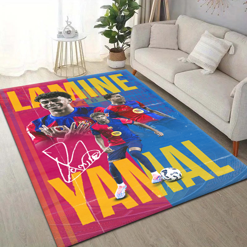 Home Bathroom Carpet - Hete 2026 Voetbalster L-lamine Y-yamal Cadeau