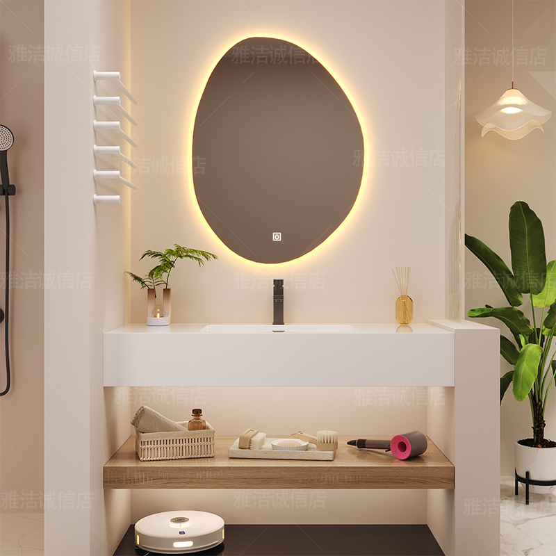 Home Bathroom Partition Wall - Toiletscheidingswanden Badkamerkast Hoekgootsteen Witte opbergruimte Dressoirs
