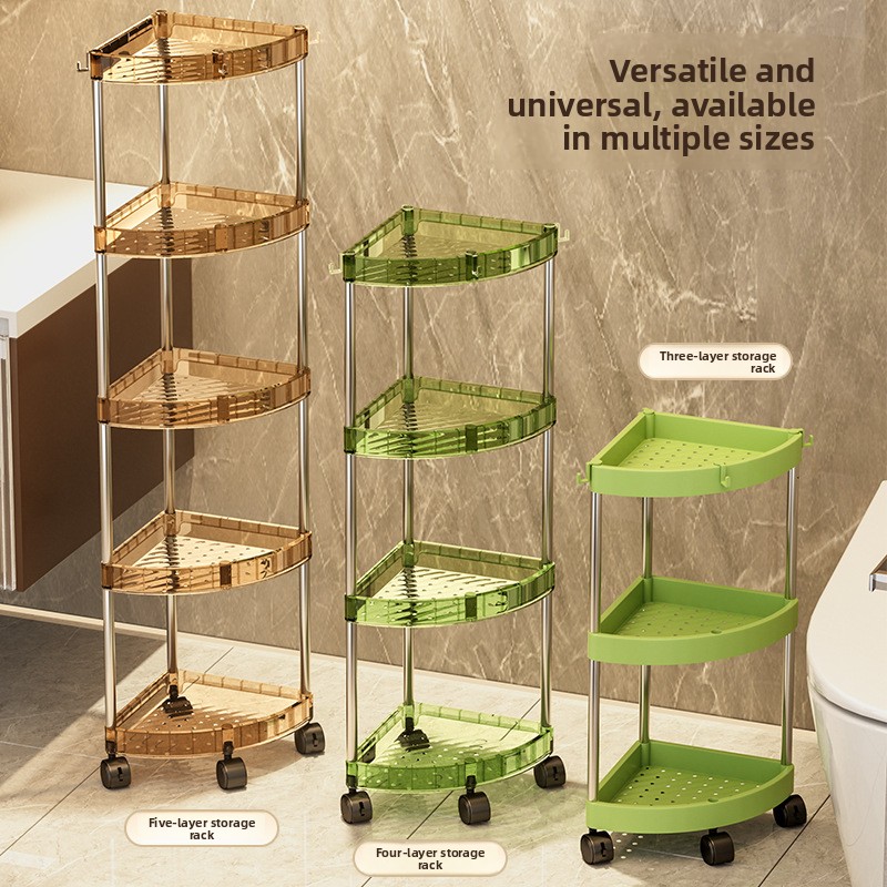 Home Essentials Bathroom Organizer - Badkameropbergrek Meerlaags organizerrek voor toilet, slaapzaal,