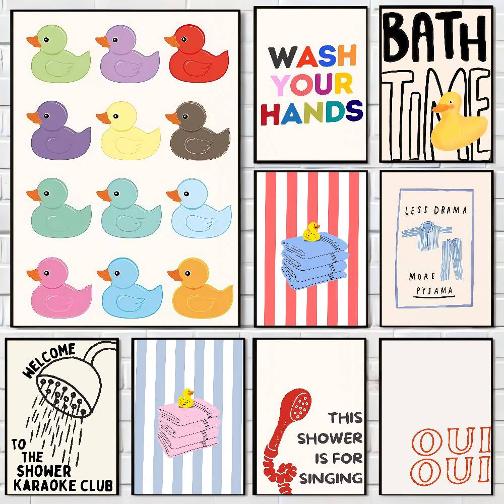 Home Goods Bathroom Decor - Grappige badkamer rubberen eend, was je