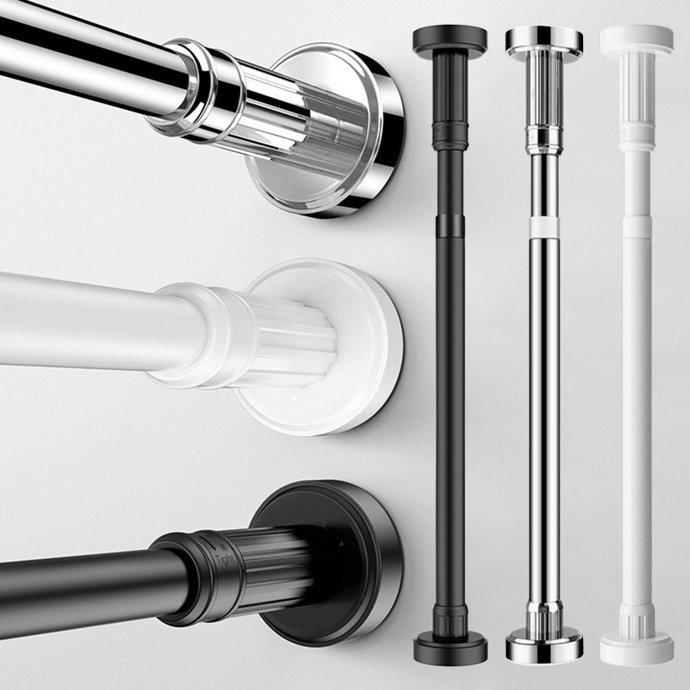 Home Bathroom Hardware - 35-80Cm Kleding Droogrek Verstelbare Telescopische Paal