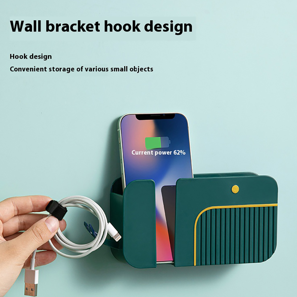 Home Essentials Bathroom Organizer - Punch-Free Retro Wandopbergdoos Zelfklevende Wandorganizer Bedside