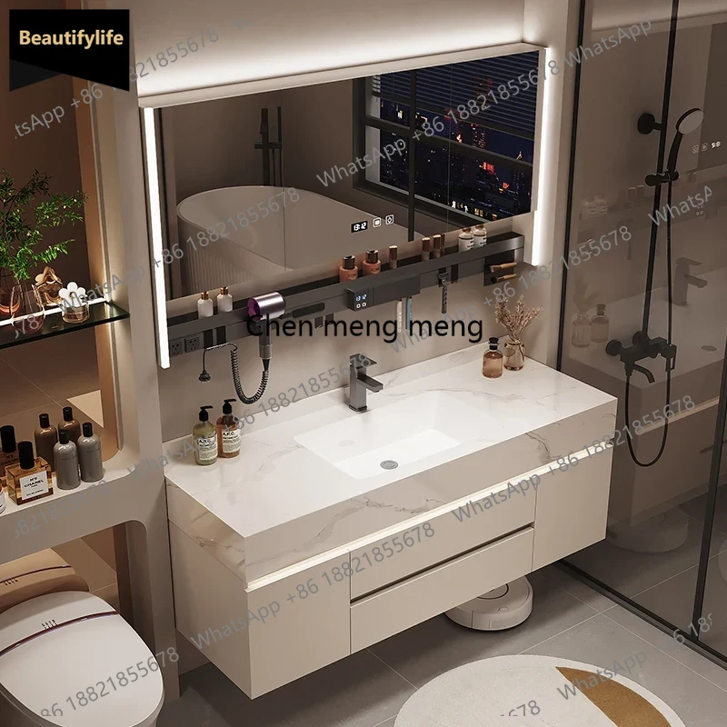 Home Bathroom Partition Wall - B567 Partities Opslag Badkamerkast Organisator Spiegel