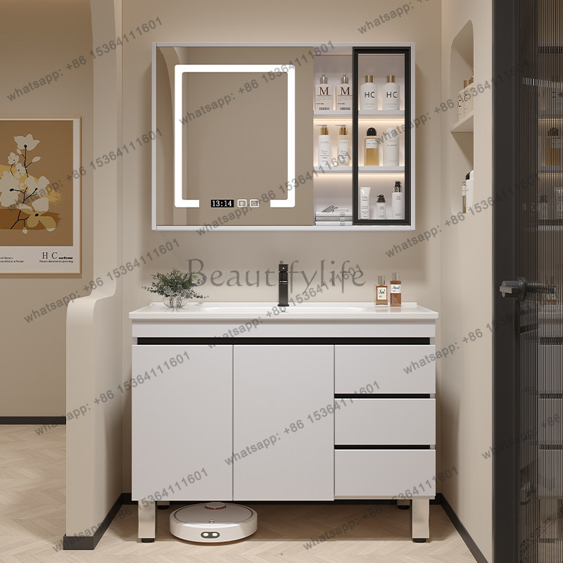 Home Bathroom Partition Wall - LJYToilet Wandbadkamerkast Organizer Boven de spiegel