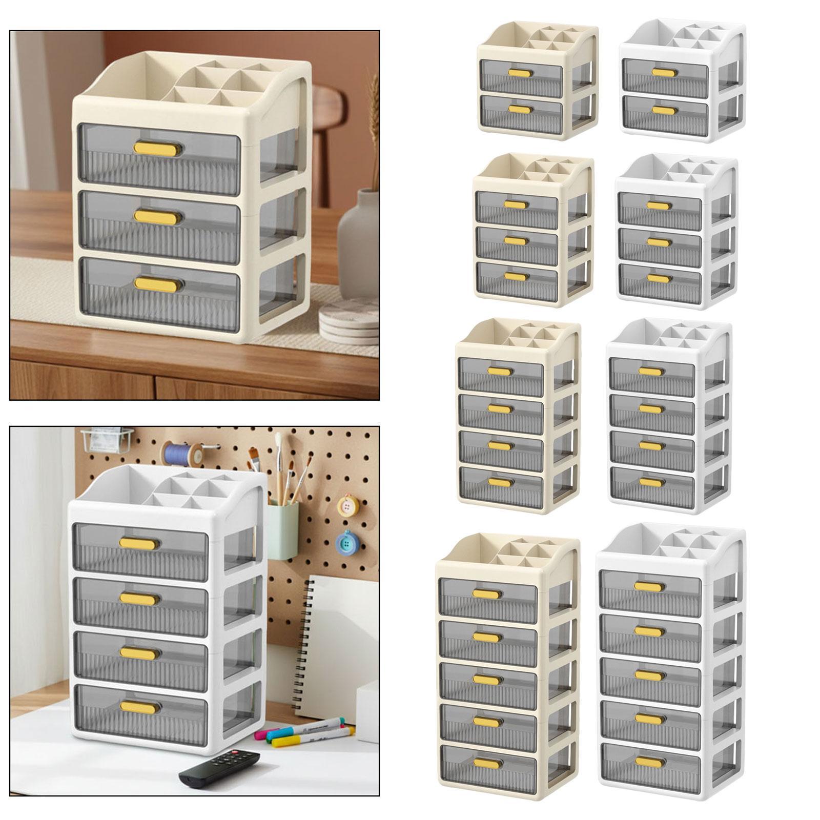 Home Essentials Bathroom Organizer - Bureau-organizers met laden, plastic opbergkast voor
