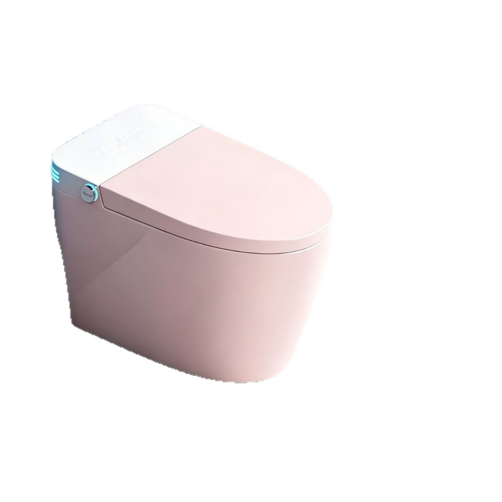 Home In Bathroom - Slim toilet, roze, alles-in-één automatisch, geen