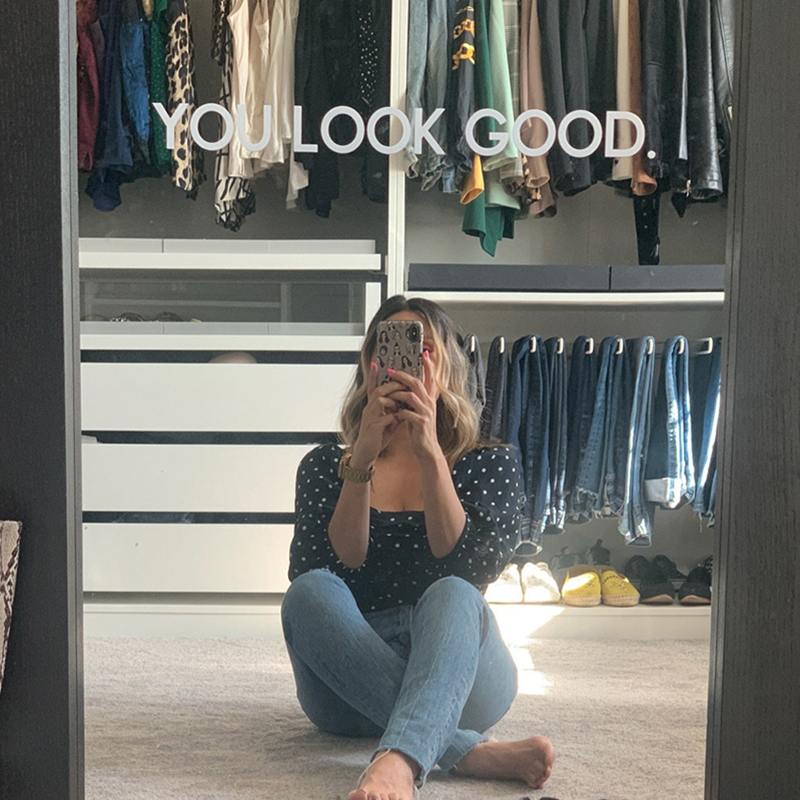 Home Goods Bathroom Decor - U Look Goede Spiegel Muursticker Badkamer