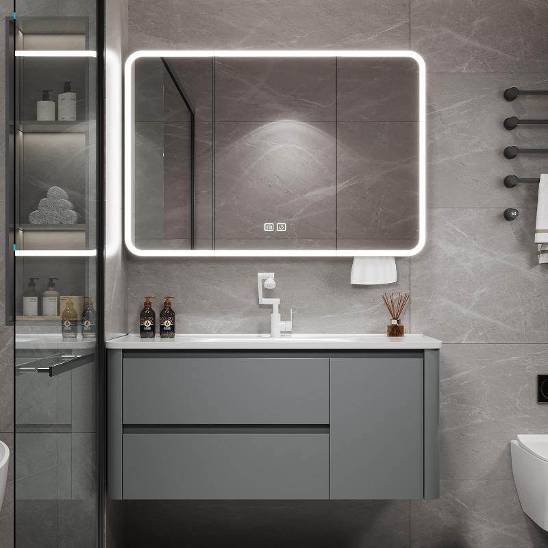 Home Bathroom Partition Wall - Organisator Toiletkast Opbergdisplay China Moderne scheidingswanden