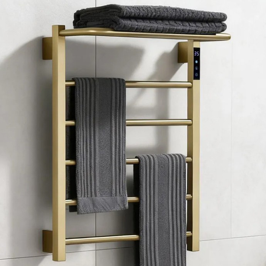 Towel Warmer Electric - Rvs Handdoekverwarmer 620*500*230mm Temperatuur- en tijdregeling