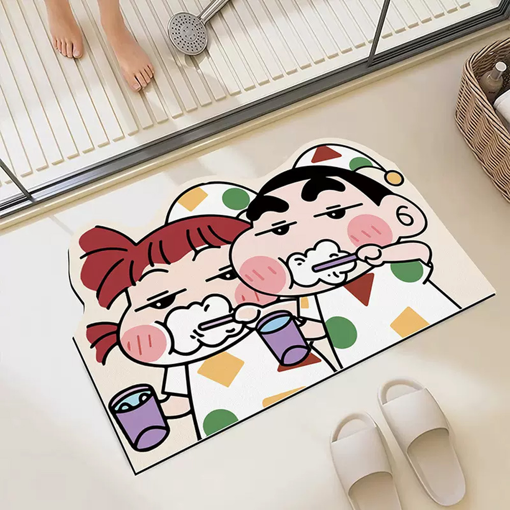 Home Goods Bathroom Decor - Leuke Crayon Xiaoxin Badkamer Cartoon Vloermat