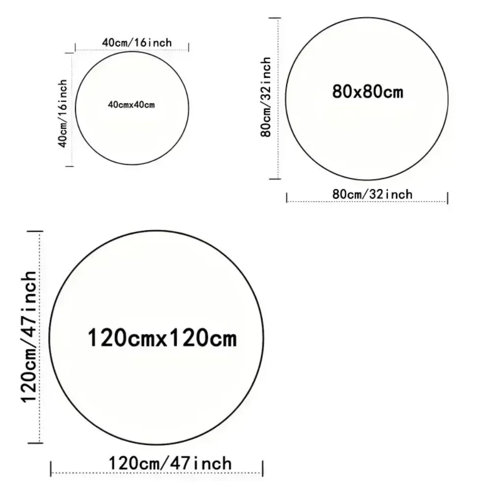 Retro rond Boho woonkamertapij - Home Bathroom Carpet recensie en prijs