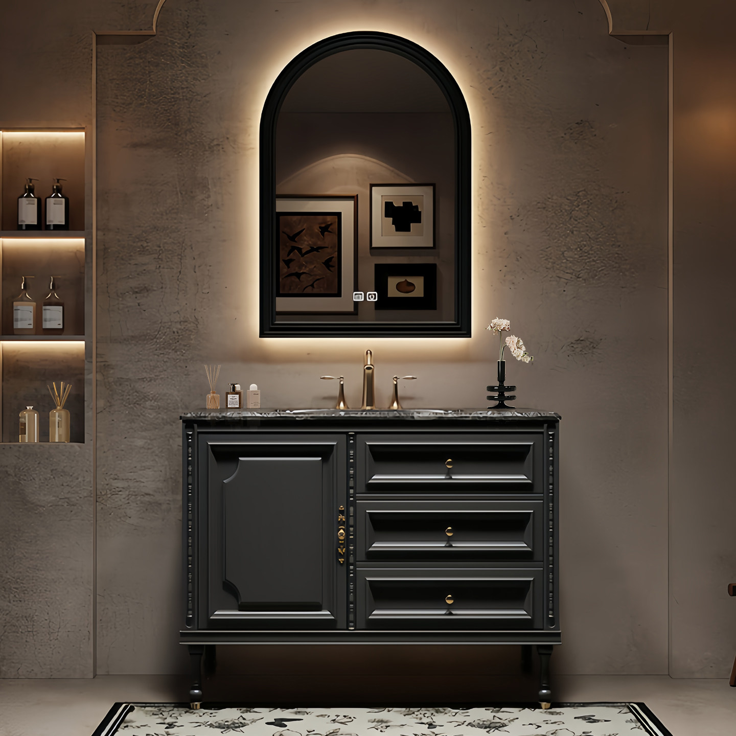 Luxe vloerbadkamerkast Toilet  - Home Bathroom Partition Wall recensie en prijs