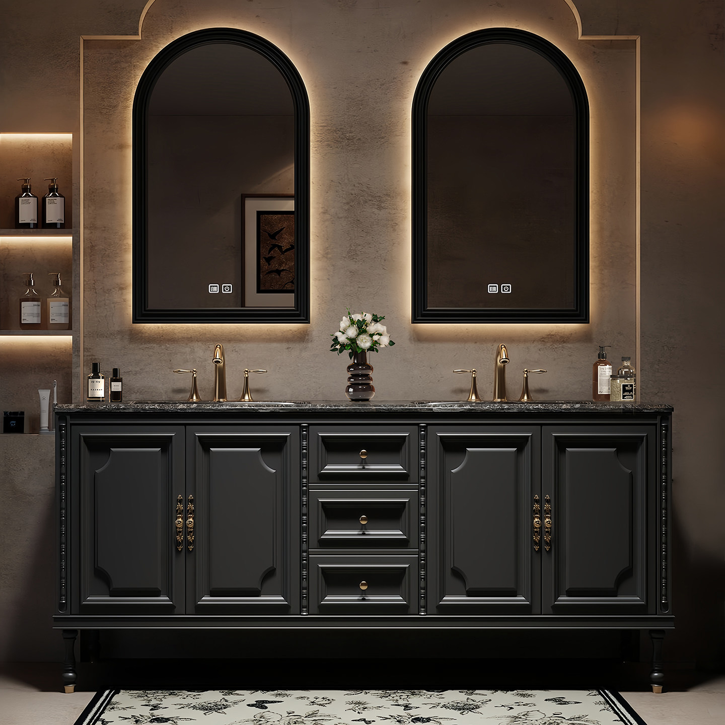 Luxe vloerbadkamerkast Toilet  - Home Bathroom Partition Wall recensie en prijs