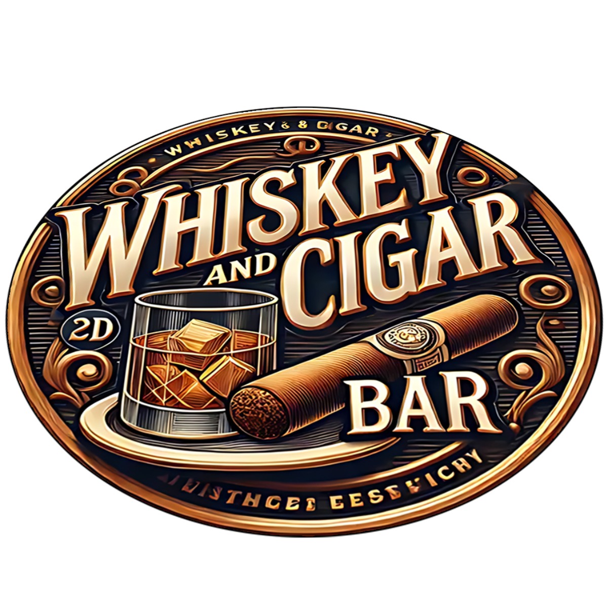 Vintage Whiskey Bril Rond Tapi - Home Bathroom Ideas recensie en prijs