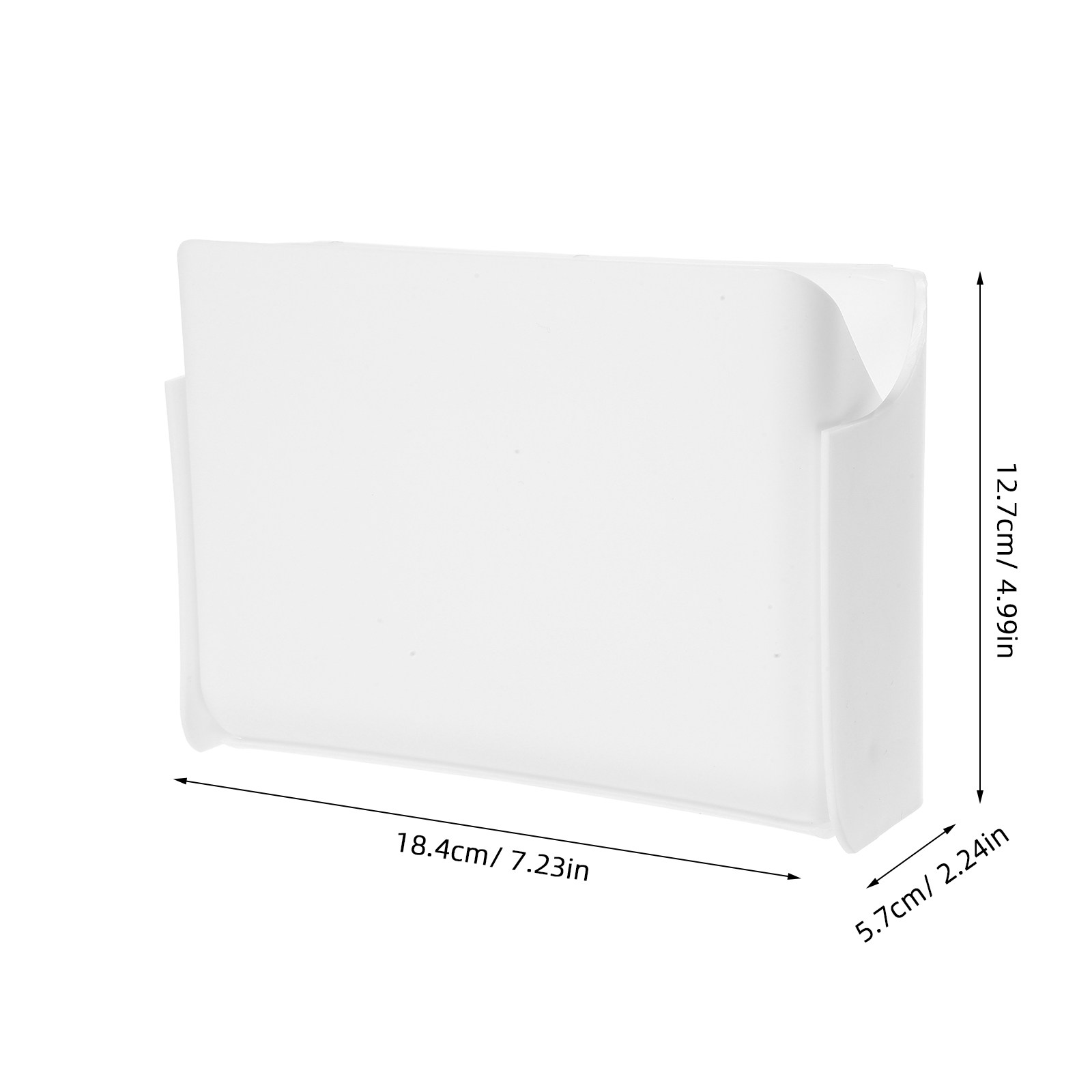 Opvouwbare, aan de muur gemont - Home Essentials Bathroom Organizer recensie en prijs