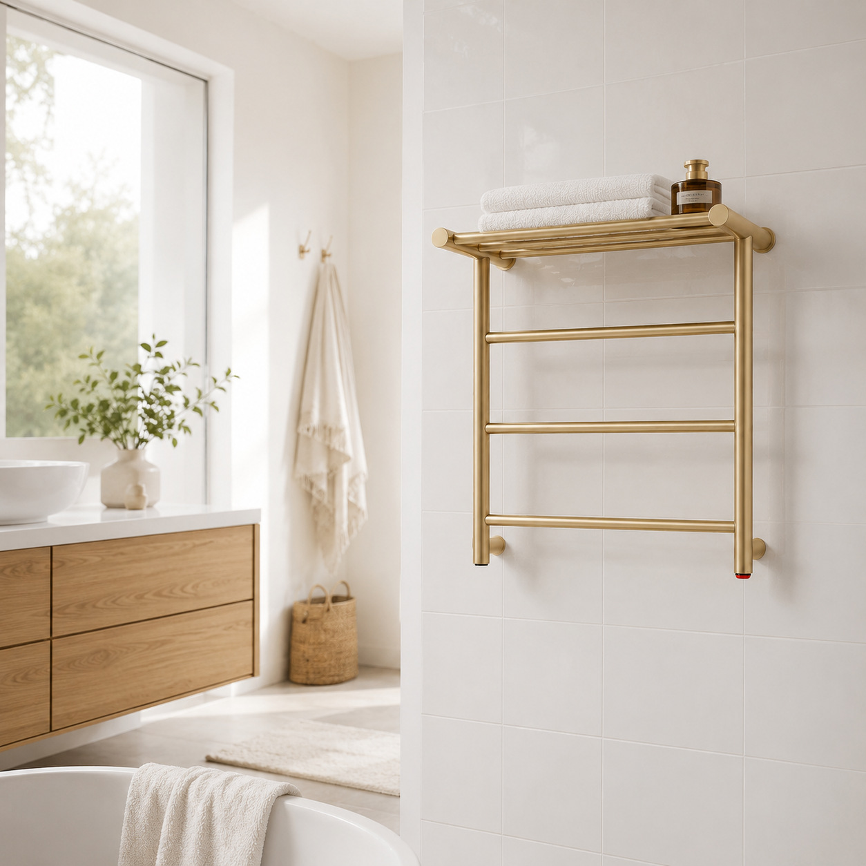 2026 Nieuwe Gouden Wandgemonte - Towel Warmer Electric recensie en prijs