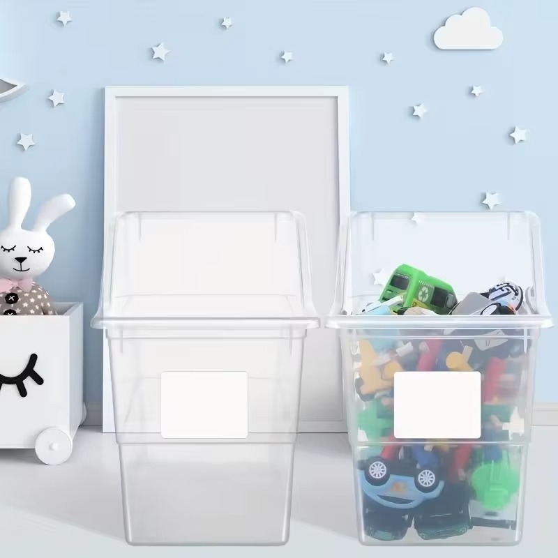 6-pack doorzichtige plastic op - Home Essentials Bathroom Organizer recensie en prijs