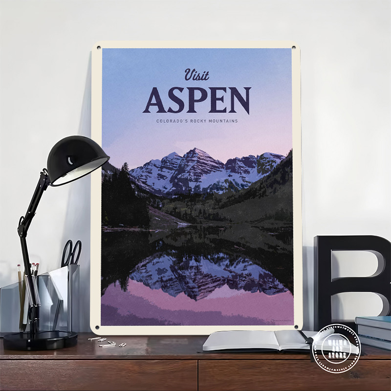 Bezoek Aspen 3D Textuur Geprin - Bathroom Home Visit recensie en prijs