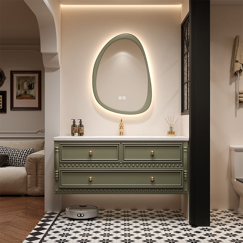 Franse retro badkamerkast ruim - Home Bathroom Partition Wall recensie en prijs