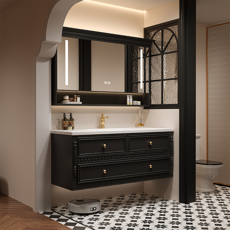 Franse retro badkamerkast ruim - Home Bathroom Partition Wall recensie en prijs