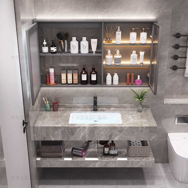 Make-upspiegel Kast Make-up Sl - Home Bathroom Partition Wall recensie en prijs