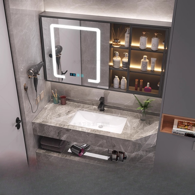 Make-upspiegel Kast Make-up Sl - Home Bathroom Partition Wall recensie en prijs