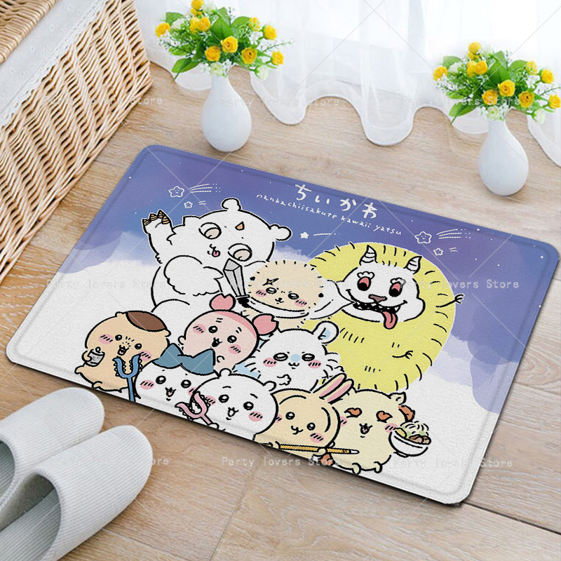 Anime Chiikawas Flanel Tapijte - Home Bathroom Carpet recensie en prijs