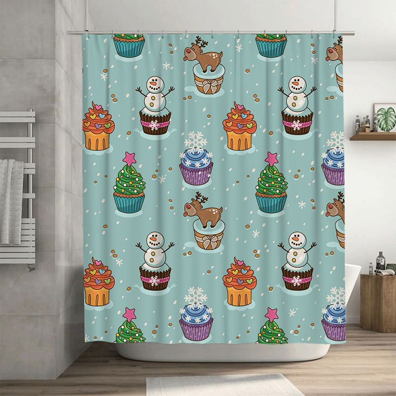 TU Charmant Kerst Douchegordij - Home Bathroom Ideas recensie en prijs