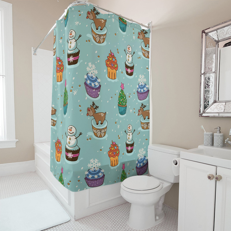 TU Charmant Kerst Douchegordij - Home Bathroom Ideas recensie en prijs