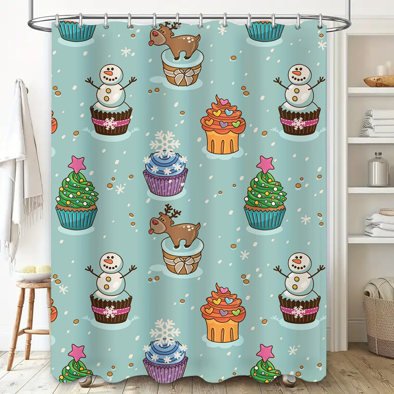 TU Charmant Kerst Douchegordij - Home Bathroom Ideas recensie en prijs