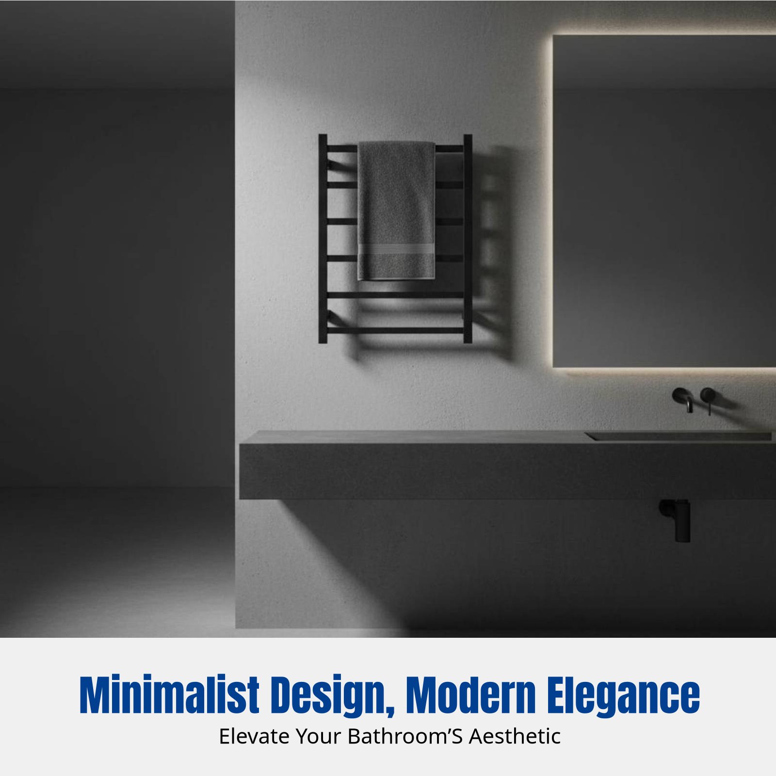 Slim elektrisch handdoekenrek, - Towel Warmer Electric recensie en prijs