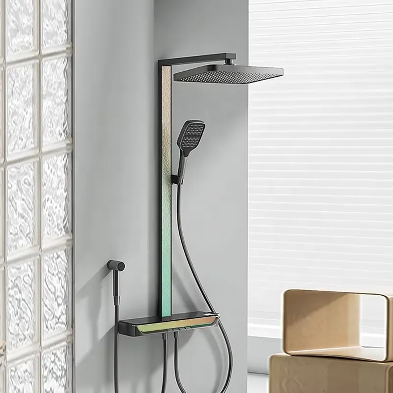 Messing digitale watervaldouch - Home In Bathroom recensie en prijs