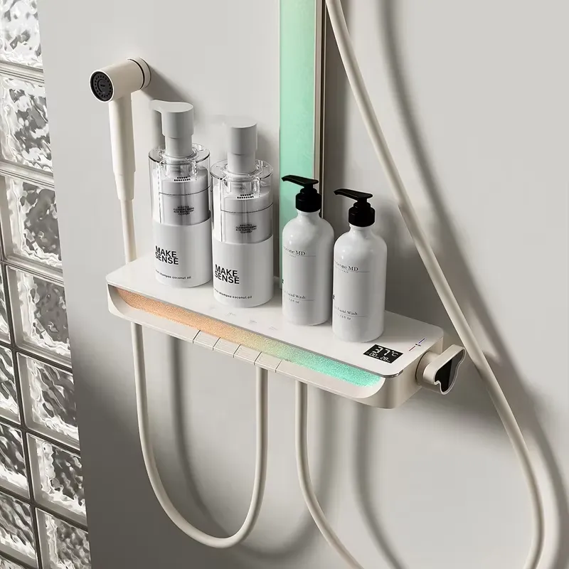 Messing digitale watervaldouch - Home In Bathroom recensie en prijs