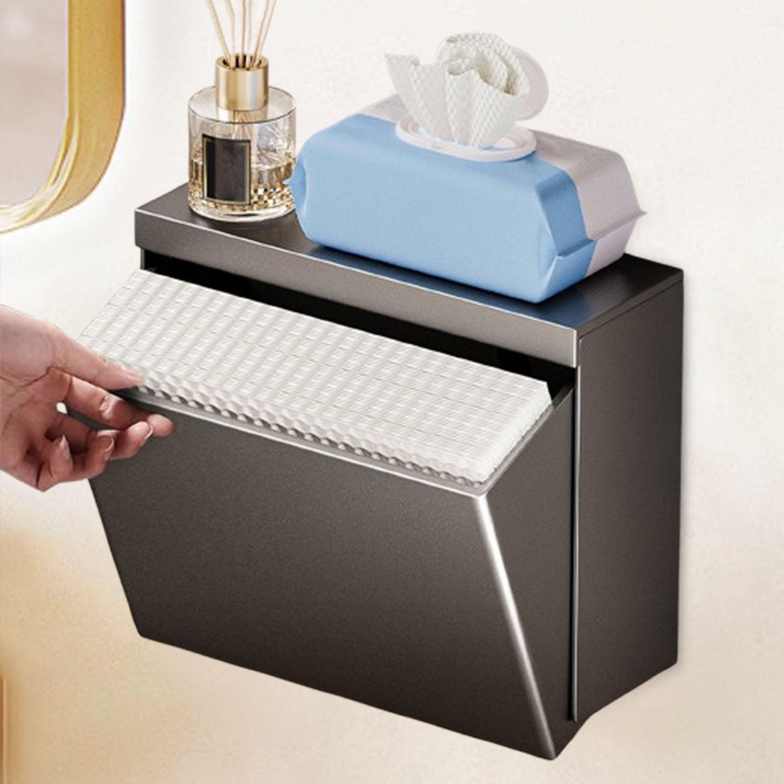 Metalen wandgemonteerde toilet - Home Essentials Bathroom Organizer recensie en prijs