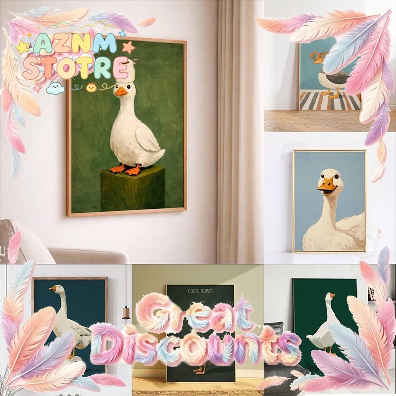 Eenden-Gans-Poster, Grappige B - Home Bathroom Ideas recensie en prijs