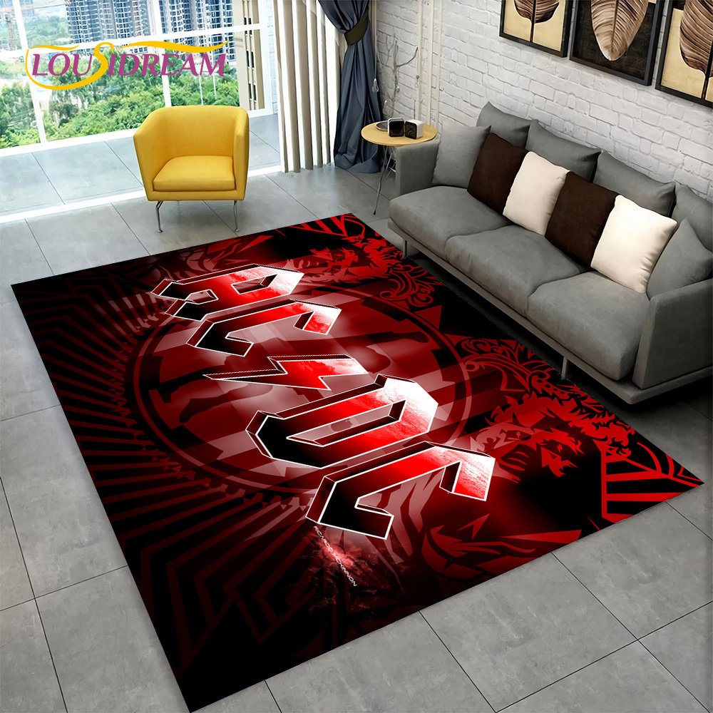 AC/DC Rock Band Area Rug Groot - Home Bathroom Carpet recensie en prijs