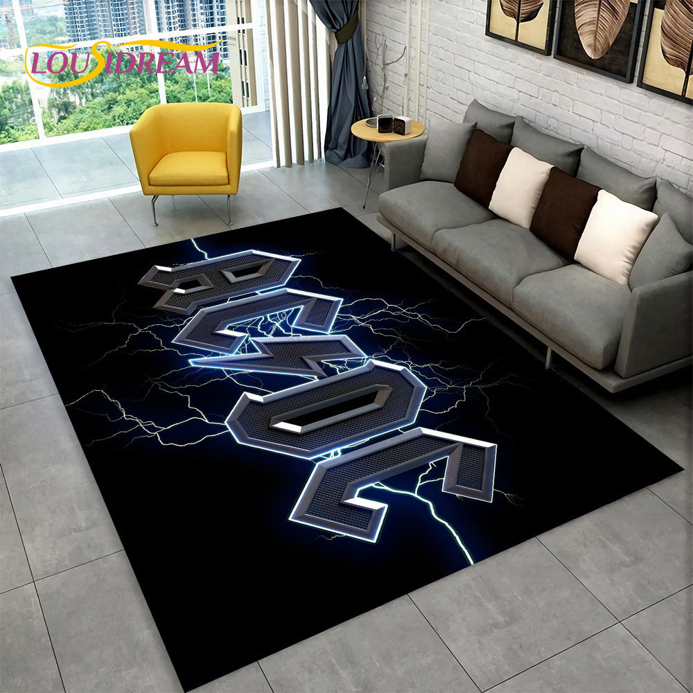 AC/DC Rock Band Area Rug Groot - Home Bathroom Carpet recensie en prijs