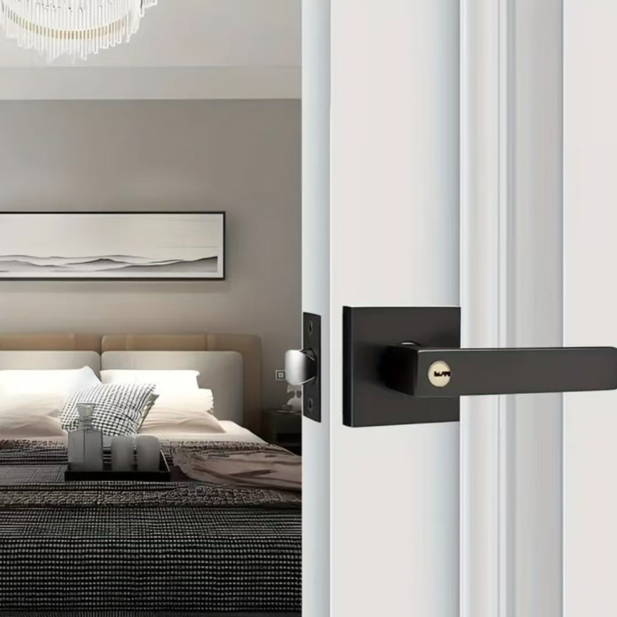 Privacy deurslot zwarte hendel - Home Bathroom Hardware recensie en prijs
