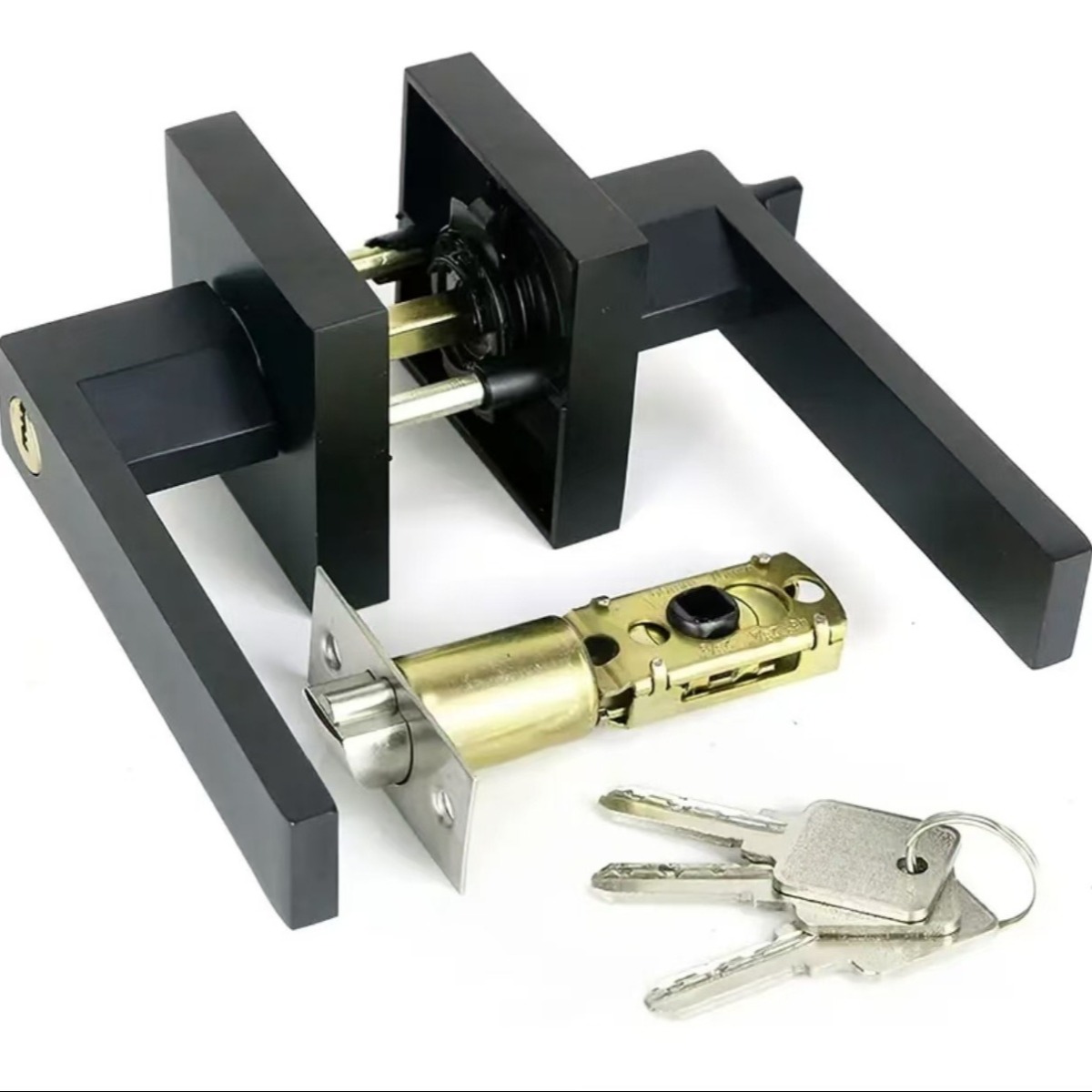 Privacy deurslot zwarte hendel - Home Bathroom Hardware recensie en prijs