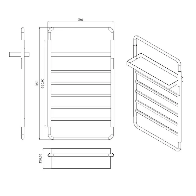 Verwarmde handdoekenhouder voo - Towel Warmer Electric recensie en prijs