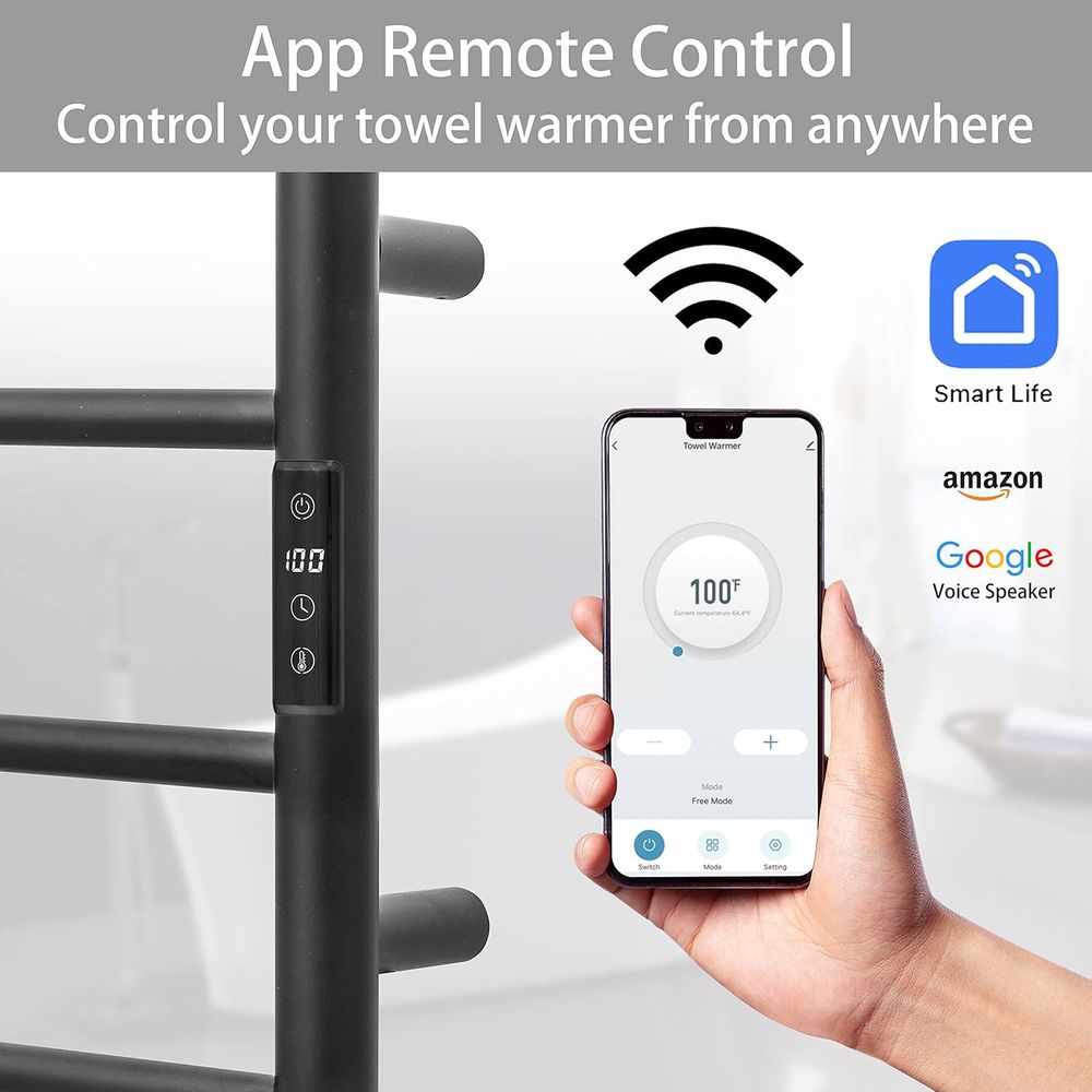 KEG Smart WiFi-handdoekverwarm - Towel Warmer Electric recensie en prijs