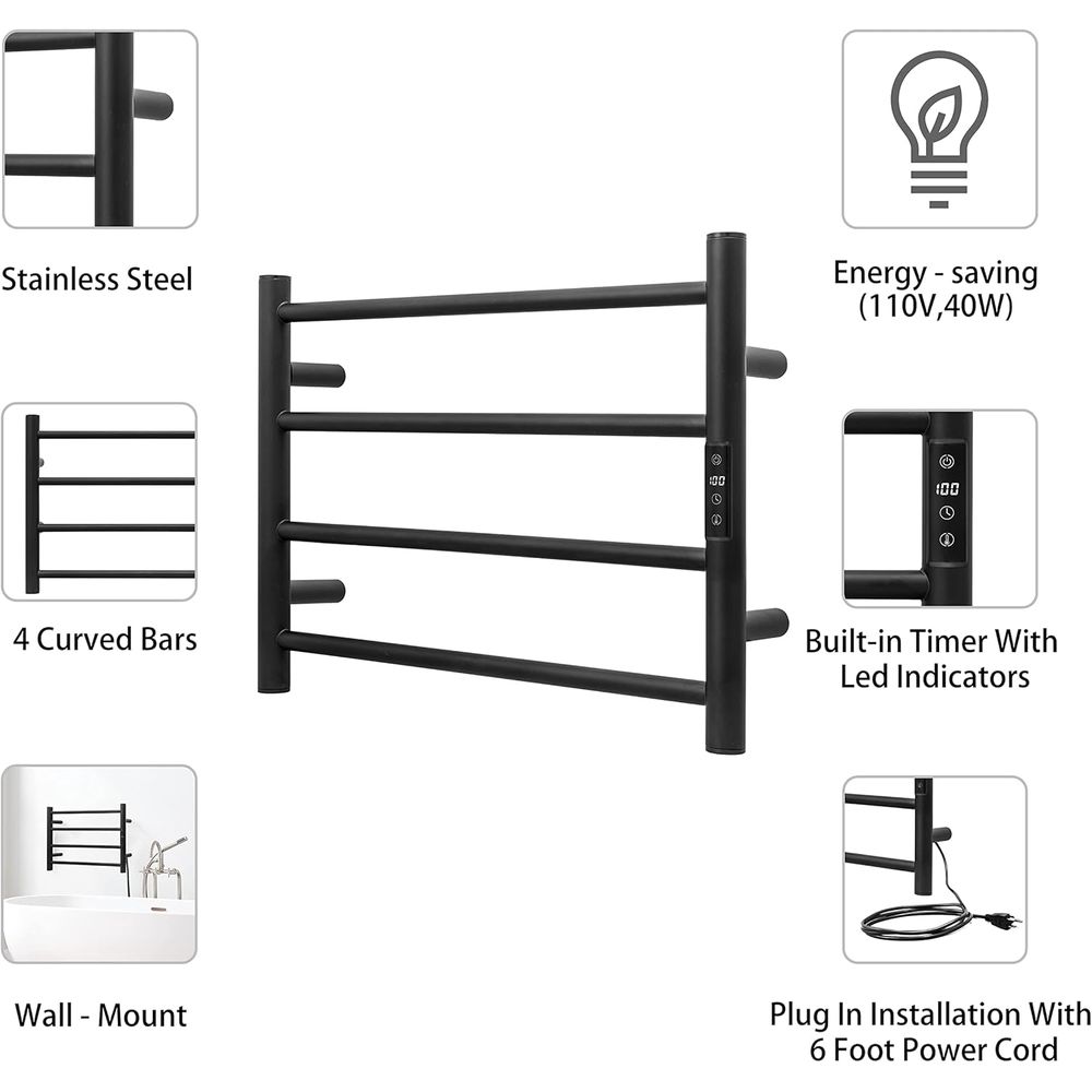 KEG Smart WiFi-handdoekverwarm - Towel Warmer Electric recensie en prijs