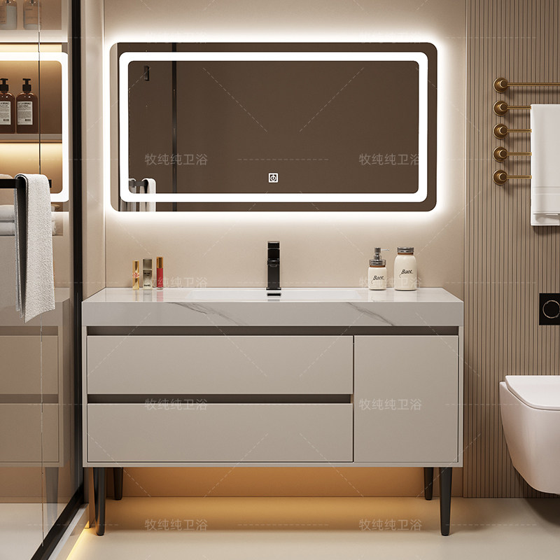 Boven de spiegel Badkamerkast  - Home Bathroom Partition Wall recensie en prijs